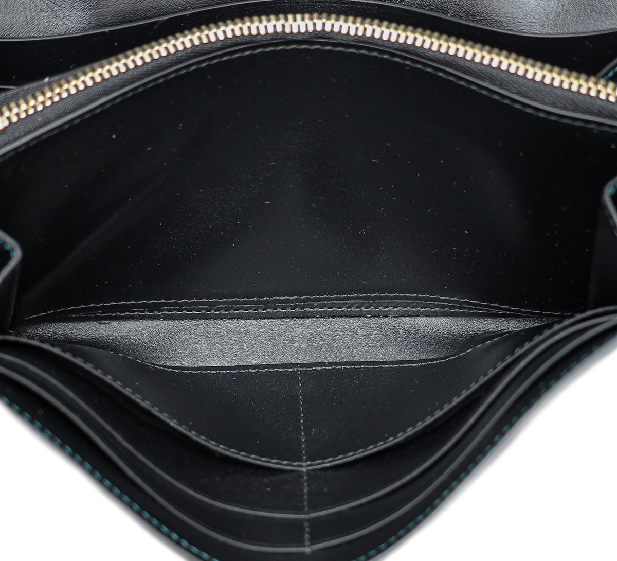 Bvlgari Emerald Green Serpenti Forever Continental Wallet