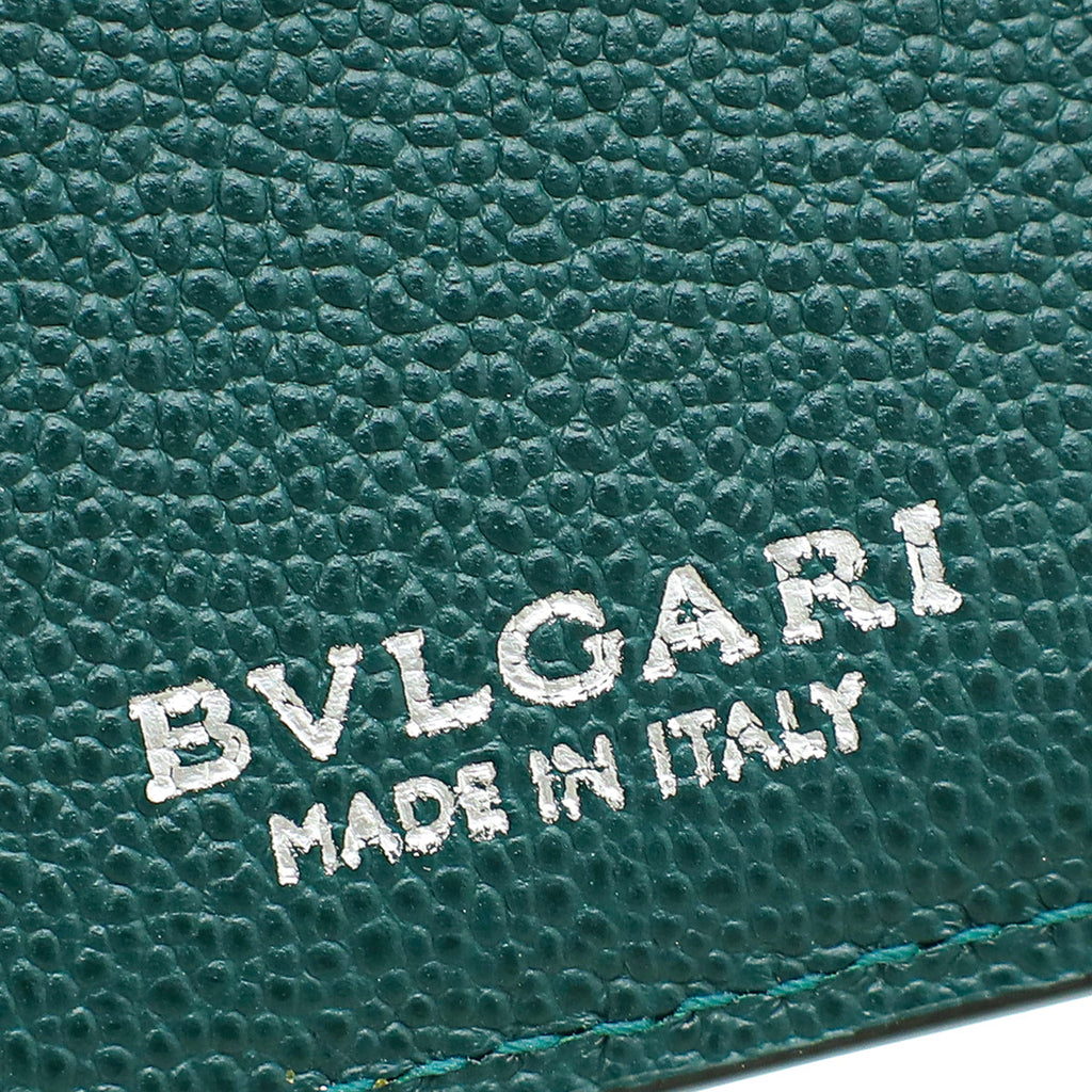 Bvlgari Black Bvlgari Bifold Yen Wallet