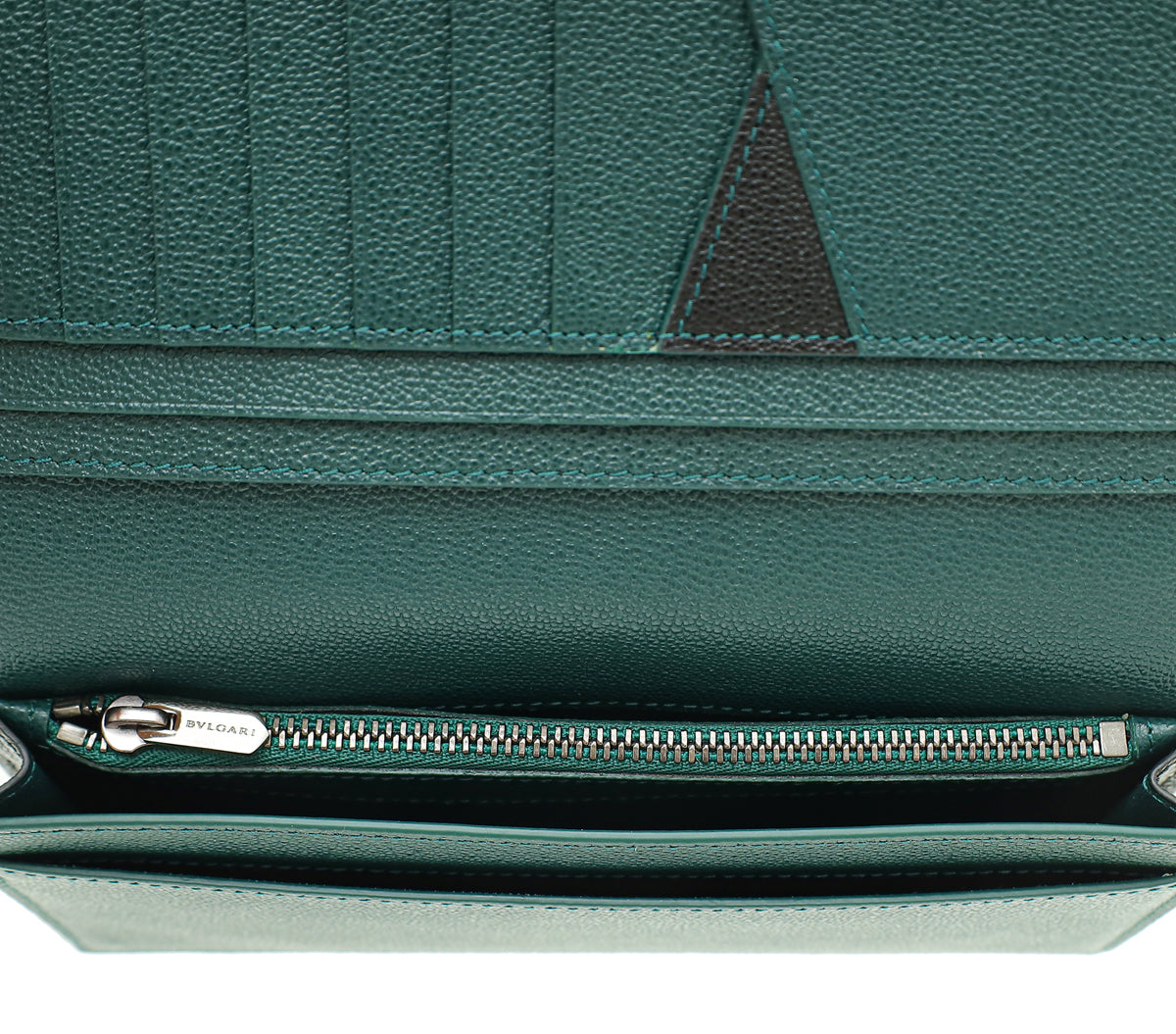 Bvlgari Black Bvlgari Bifold Yen Wallet