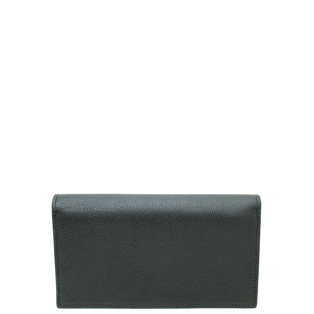 Bvlgari Black Bvlgari Bifold Yen Wallet