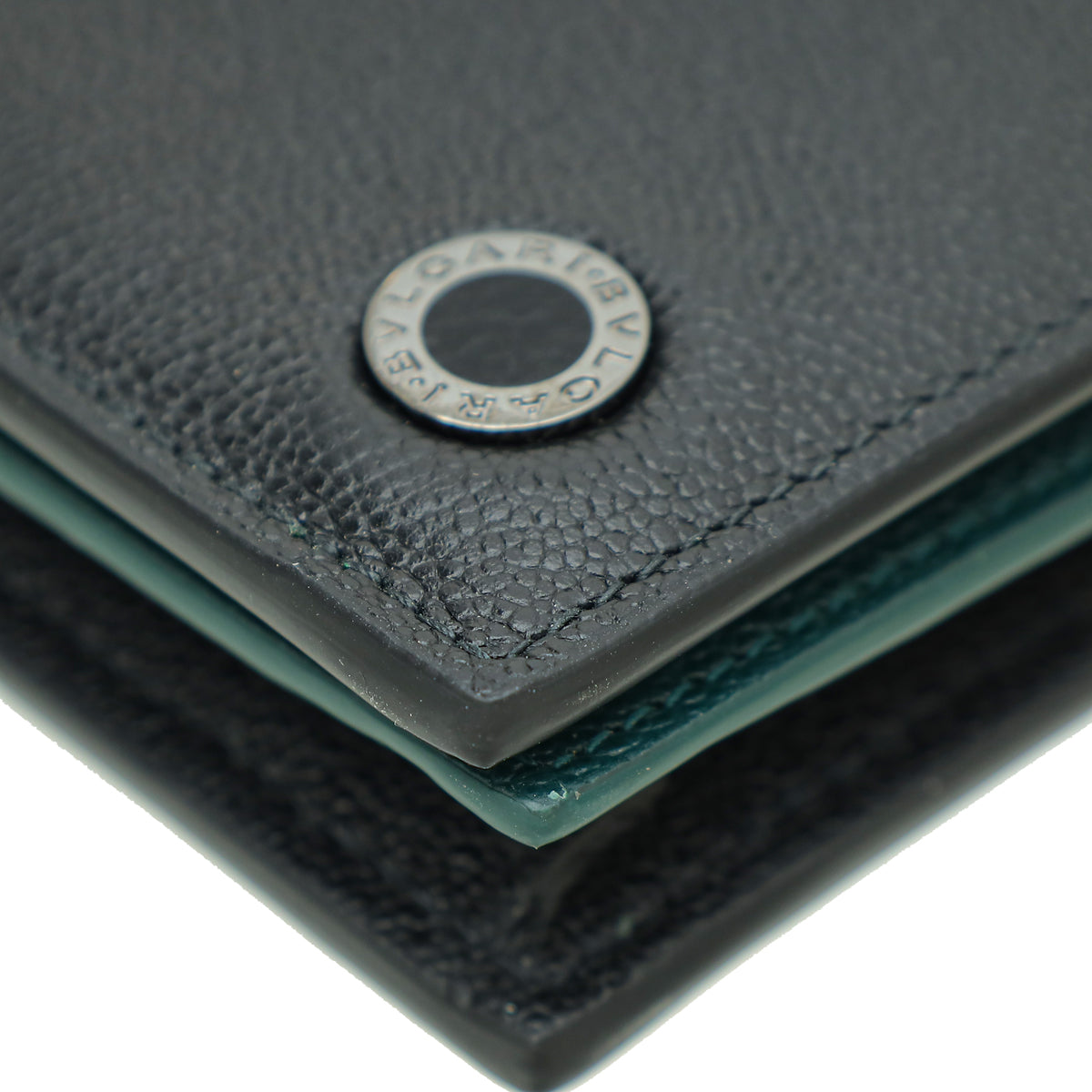Bvlgari Black Bvlgari Bifold Yen Wallet