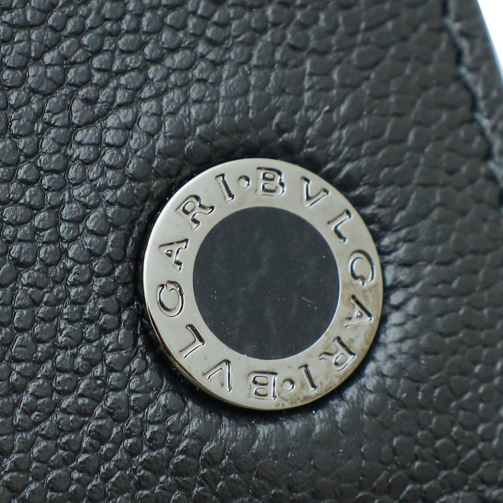 Bvlgari Black Bvlgari Bifold Yen Wallet