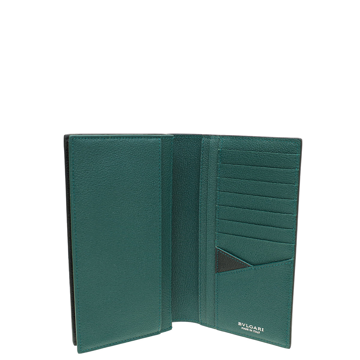 Bvlgari Black Bvlgari Bifold Yen Wallet