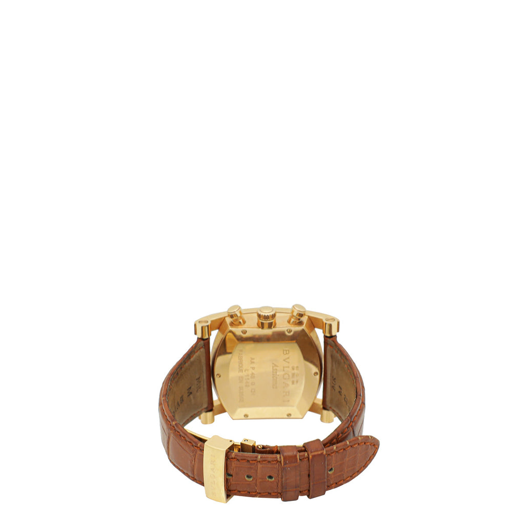 Bvlgari 18K Yellow Gold Assioma Chronograph Automatic 48mm Watch