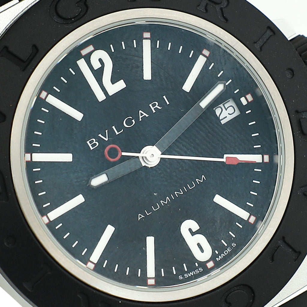 Bvlgari Aluminium and Titanium 40mm Automatic Watch