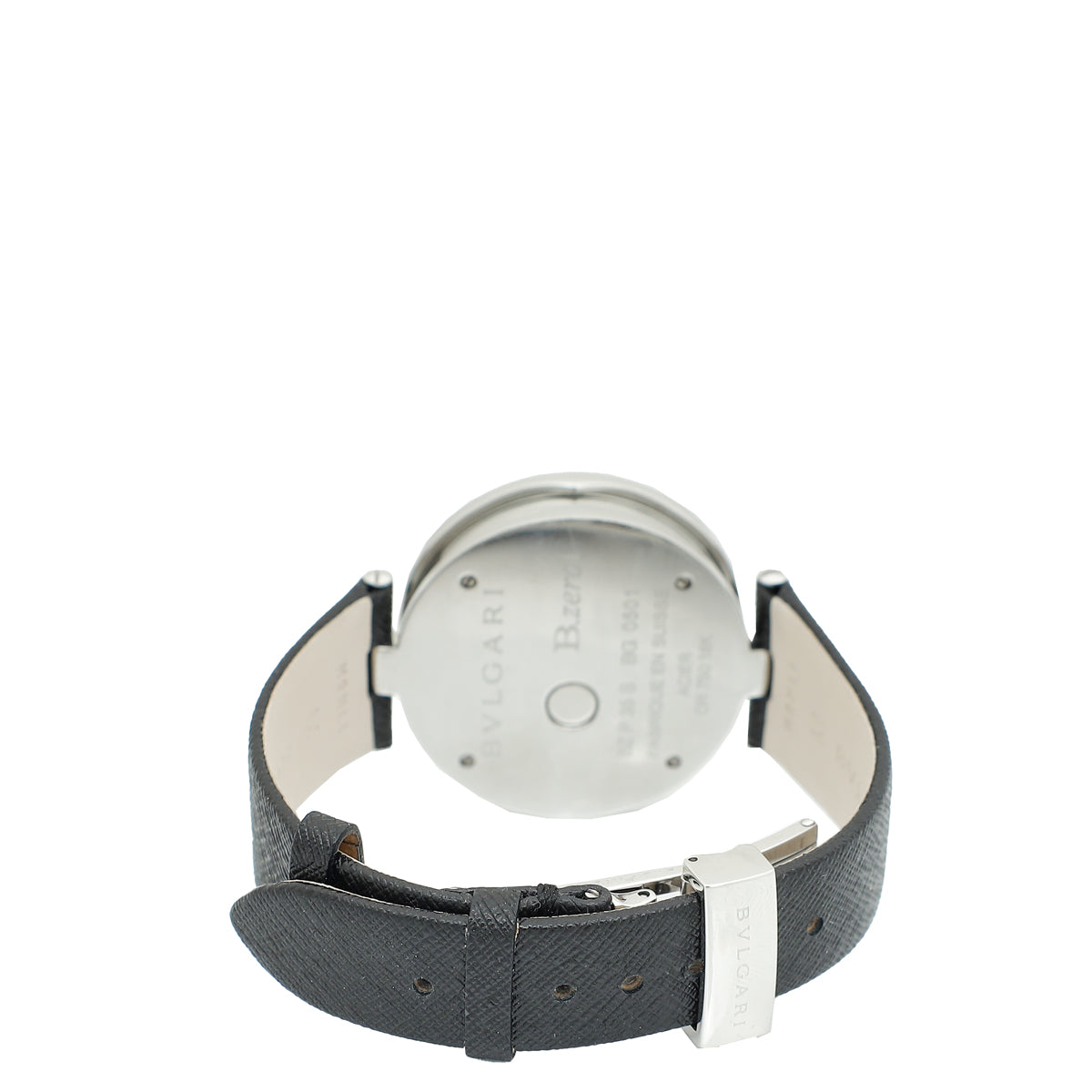 Bvlgari 18K White Gold B.Zero1 Double Heart Diamond 30mm Watch