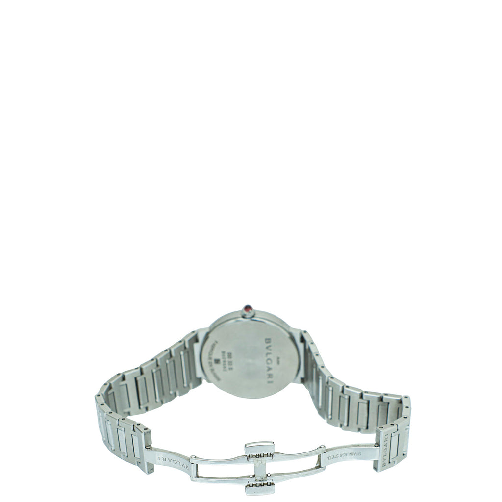 Bvlgari Stainless Steel Bvlgari 33mm Quartz Watch