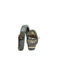 Bvlgari 18K Rose Gold Black Ceramic Serpenti Spiga Single Spiral 35mm Quartz Watch