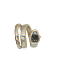 Bvlgari ST.ST. Gold Serpenti Tubogas Double Spiral 35mm Quartz Watch