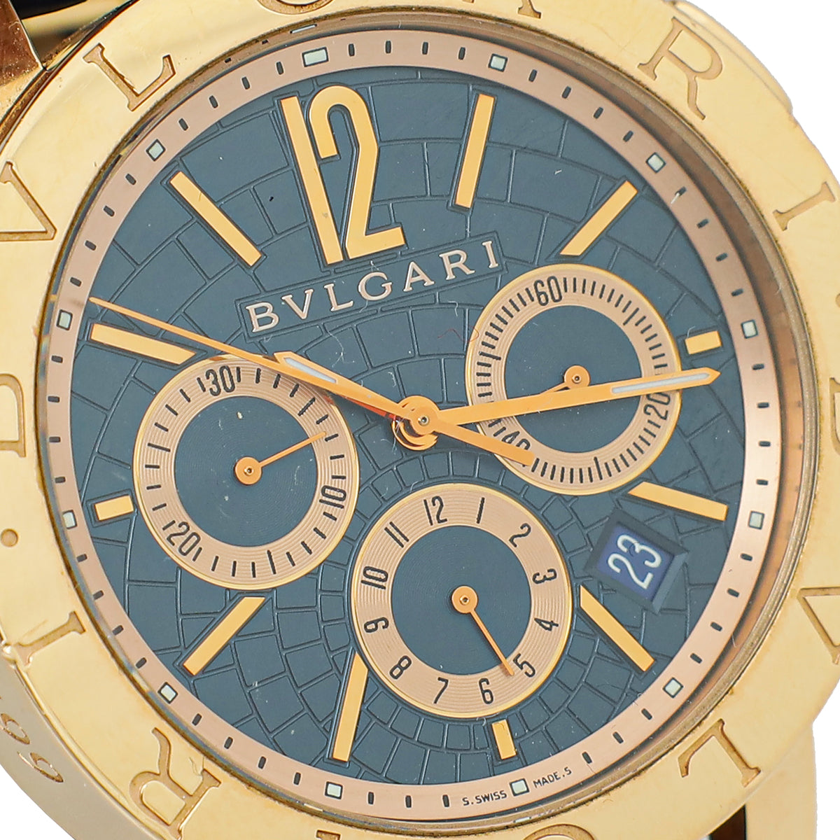 Bvlgari 18K Rose Gold Bvlgari Chronograph Ltd.Ed. 42mm Automatic Watch