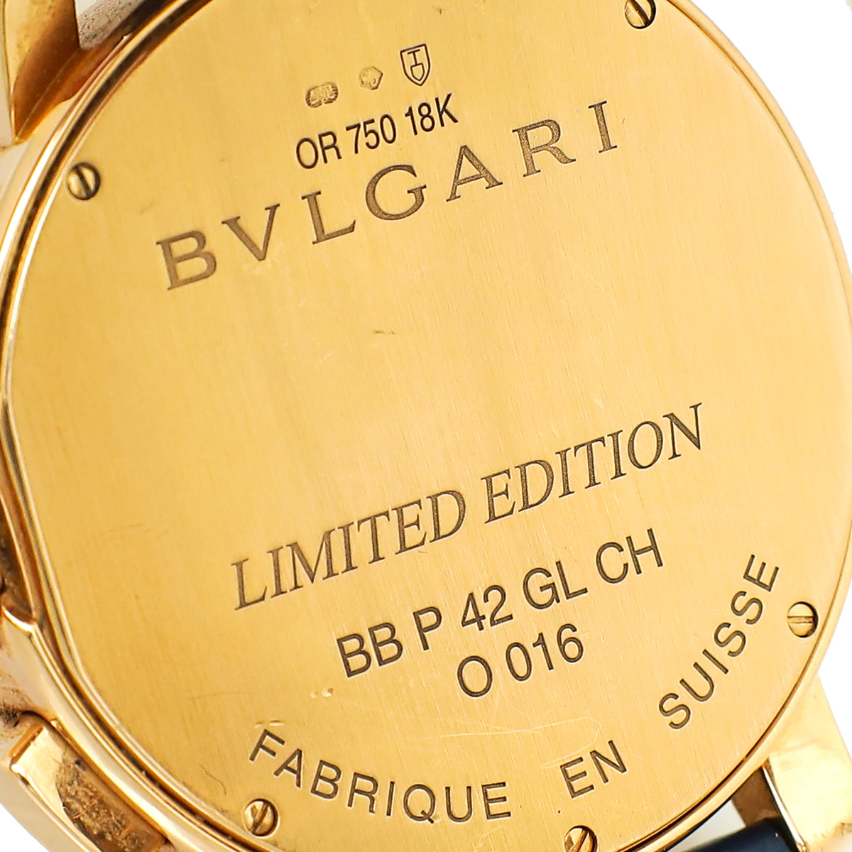 Bvlgari 18K Rose Gold Bvlgari Chronograph Ltd.Ed. 42mm Automatic Watch