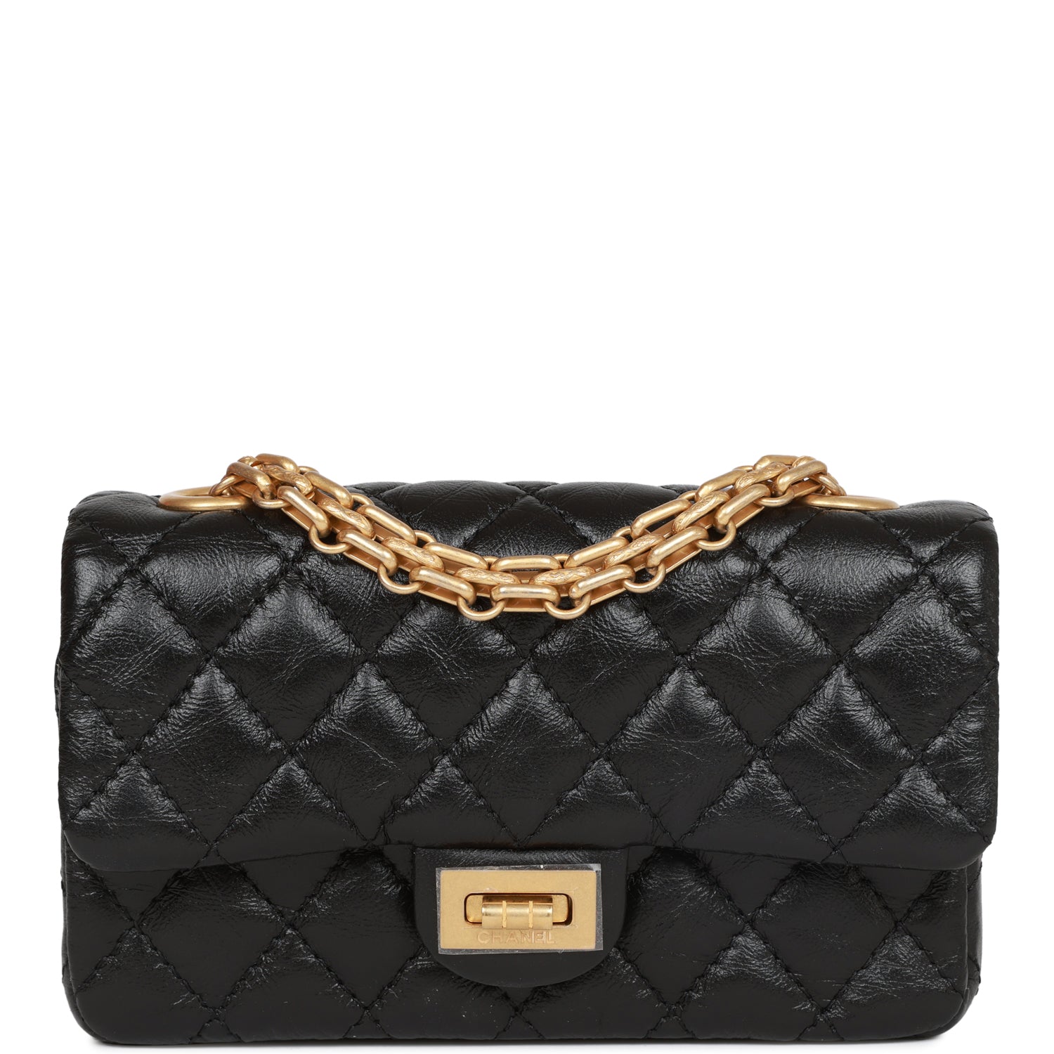 Chanel Success Story Black Lambskin Trunk Set of 4 Mini Bags