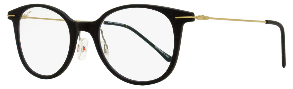 Maui Jim Pantos Eyeglasses C2413 2M Matte Black/Gold 48mm Matte Black Gold