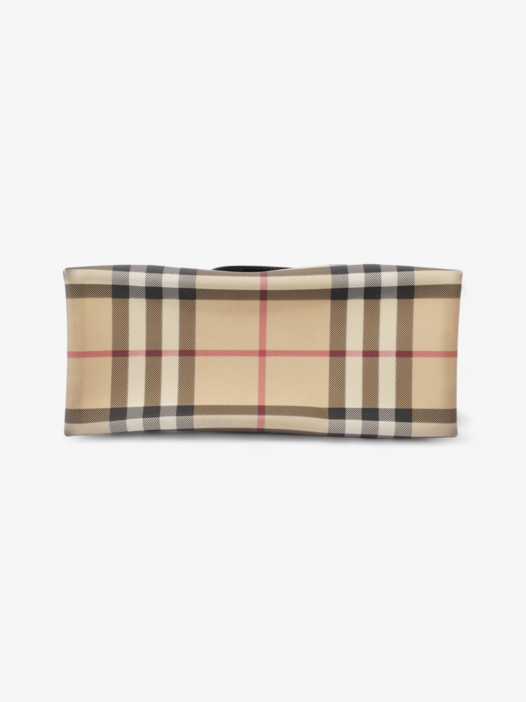 Burberry Check Tote Nova Check / Black Canvas