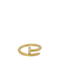 Cartier 18K Rose Gold 22 Diamond Juste Un Clou Ring 60