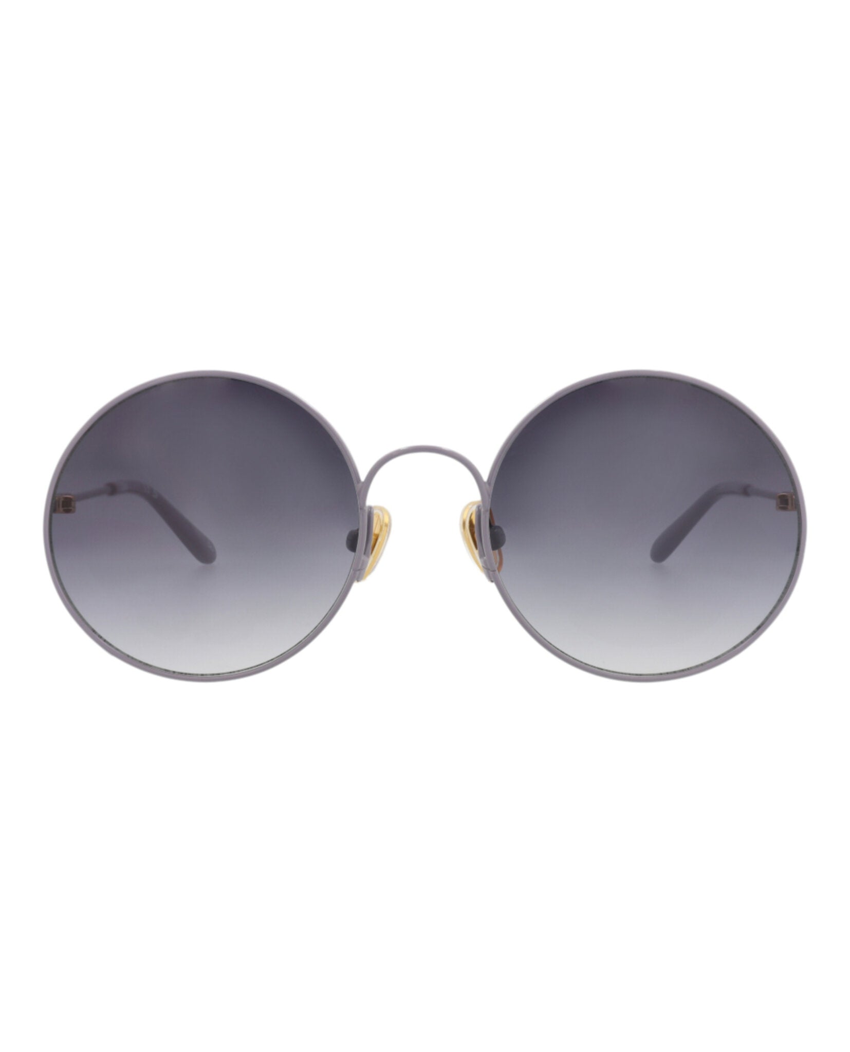Chloé Kids Unisex Round/Oval Violet Violet Grey Fashion Designer Eyewear