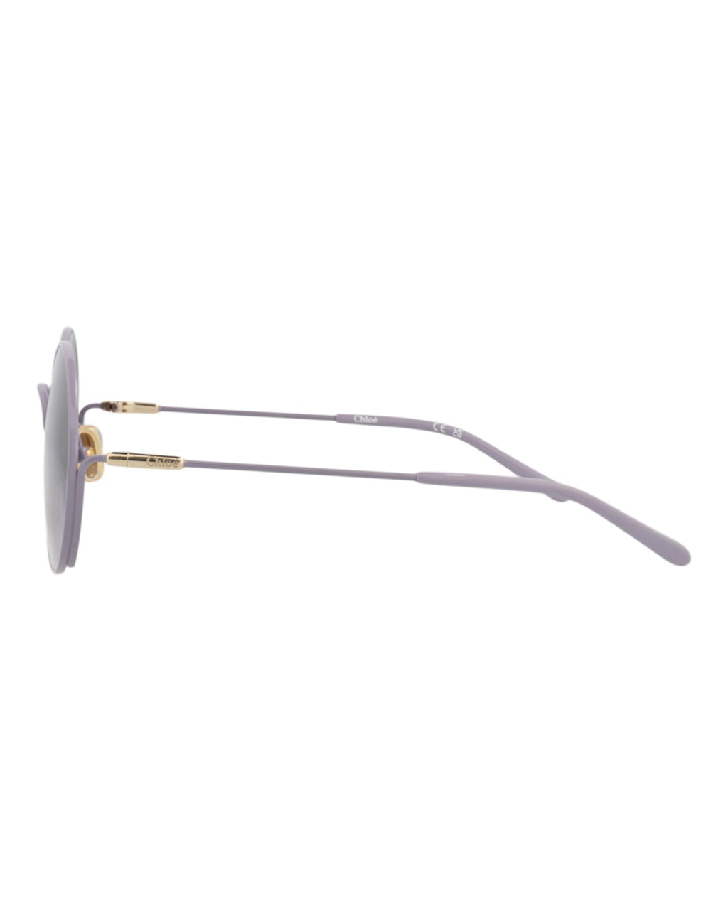 Chloé Kids Unisex Round/Oval Violet Violet Grey Fashion Designer Eyewear