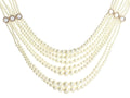 Dior Multi Strand  Faux Pearl Choker Necklace