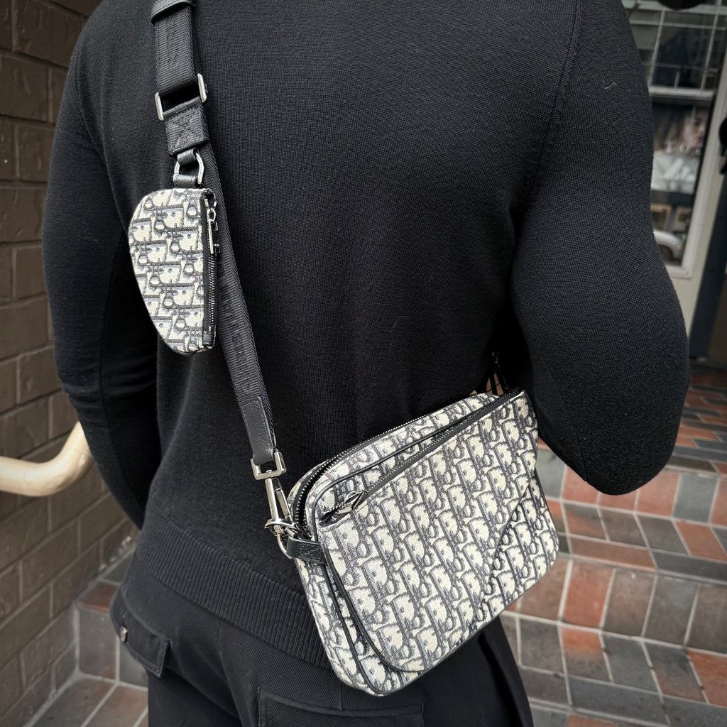 Dior Saddle Triple Pouch