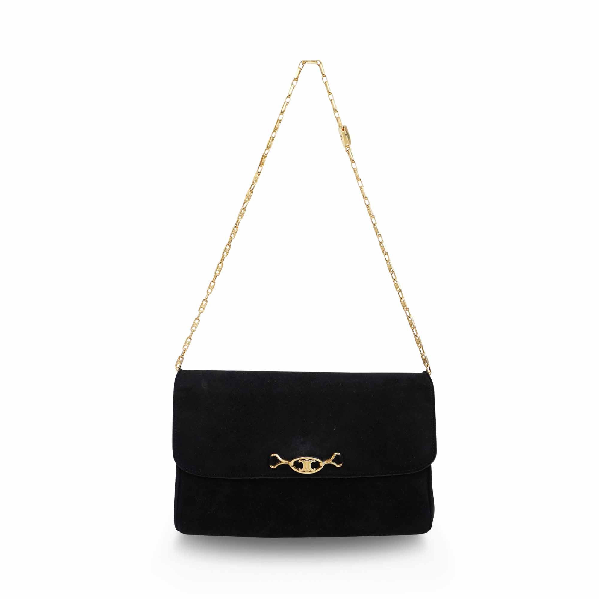 Celine 'Triomphe' Chain Bag