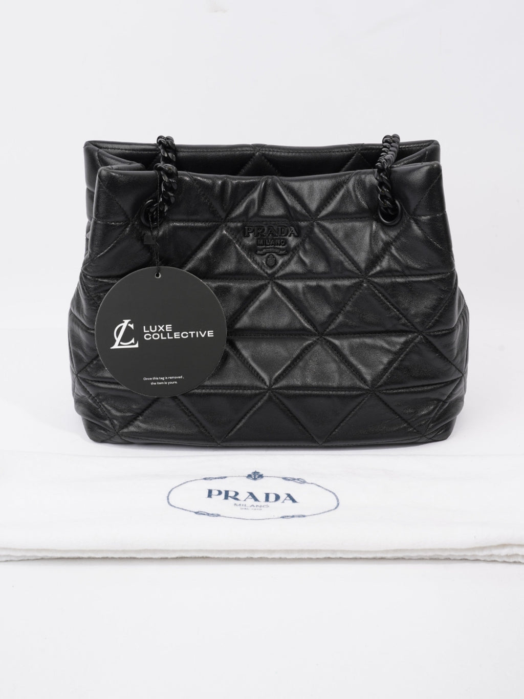 Prada Spectrum Tote Black Nappa Leather