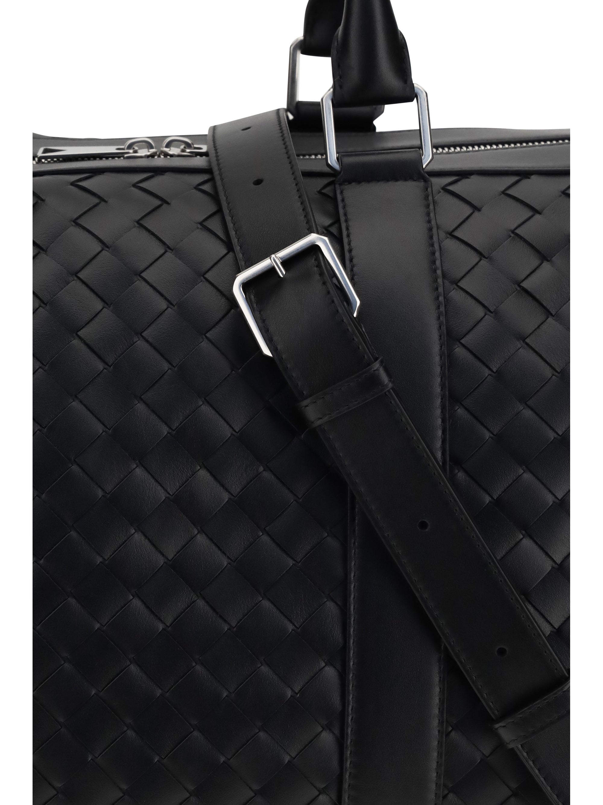 Bottega Veneta Men Intrecciato Cabin-Size Travel Bag