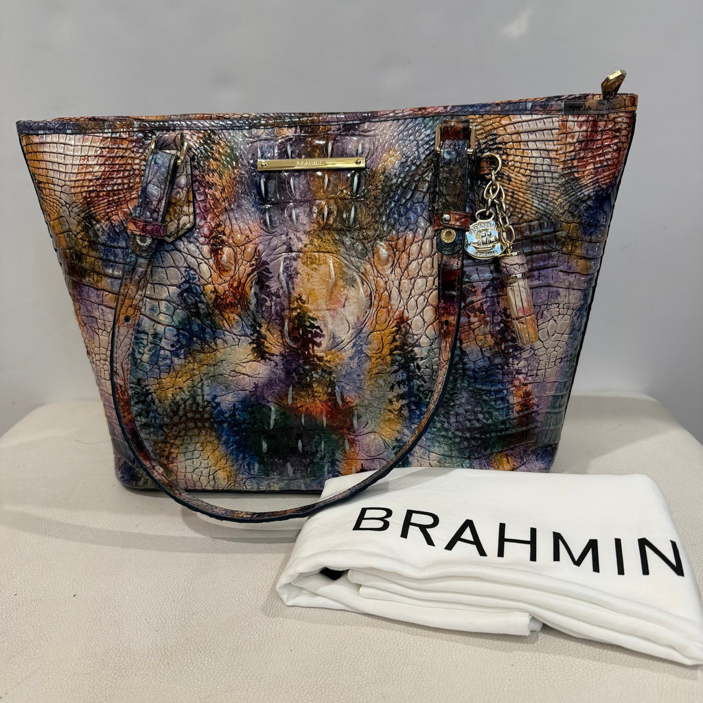 BRAHMIN Woodland Medium Asher Tote Shoulder Bag NWOT