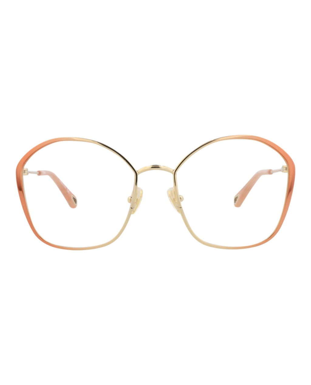 Chloé Womens Round/Oval Nude Nude Transparent Fashion Designer Eyewear
