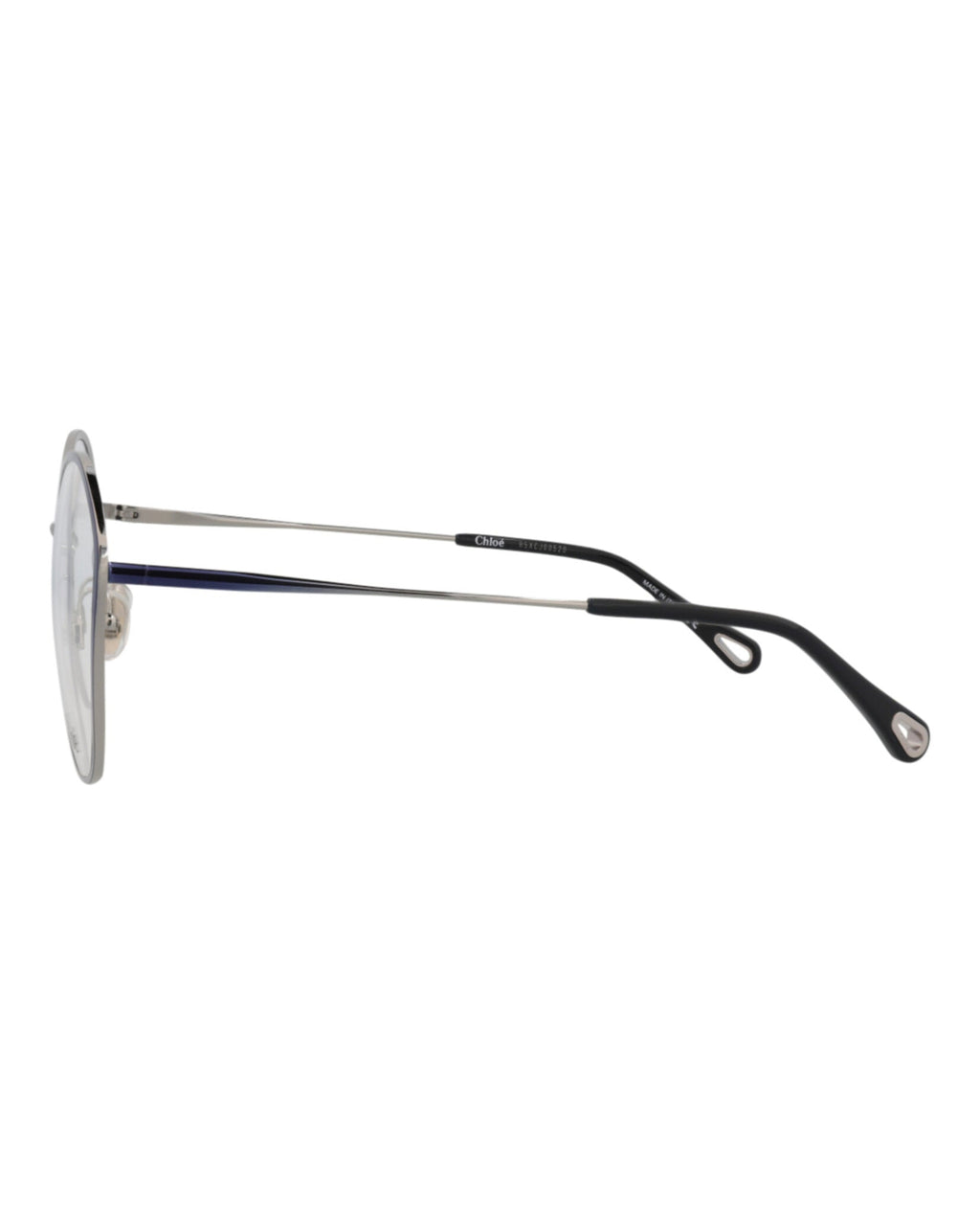 Chloé Womens Square/Rectangle Blue Blue Transparent Fashion Designer Eyewear