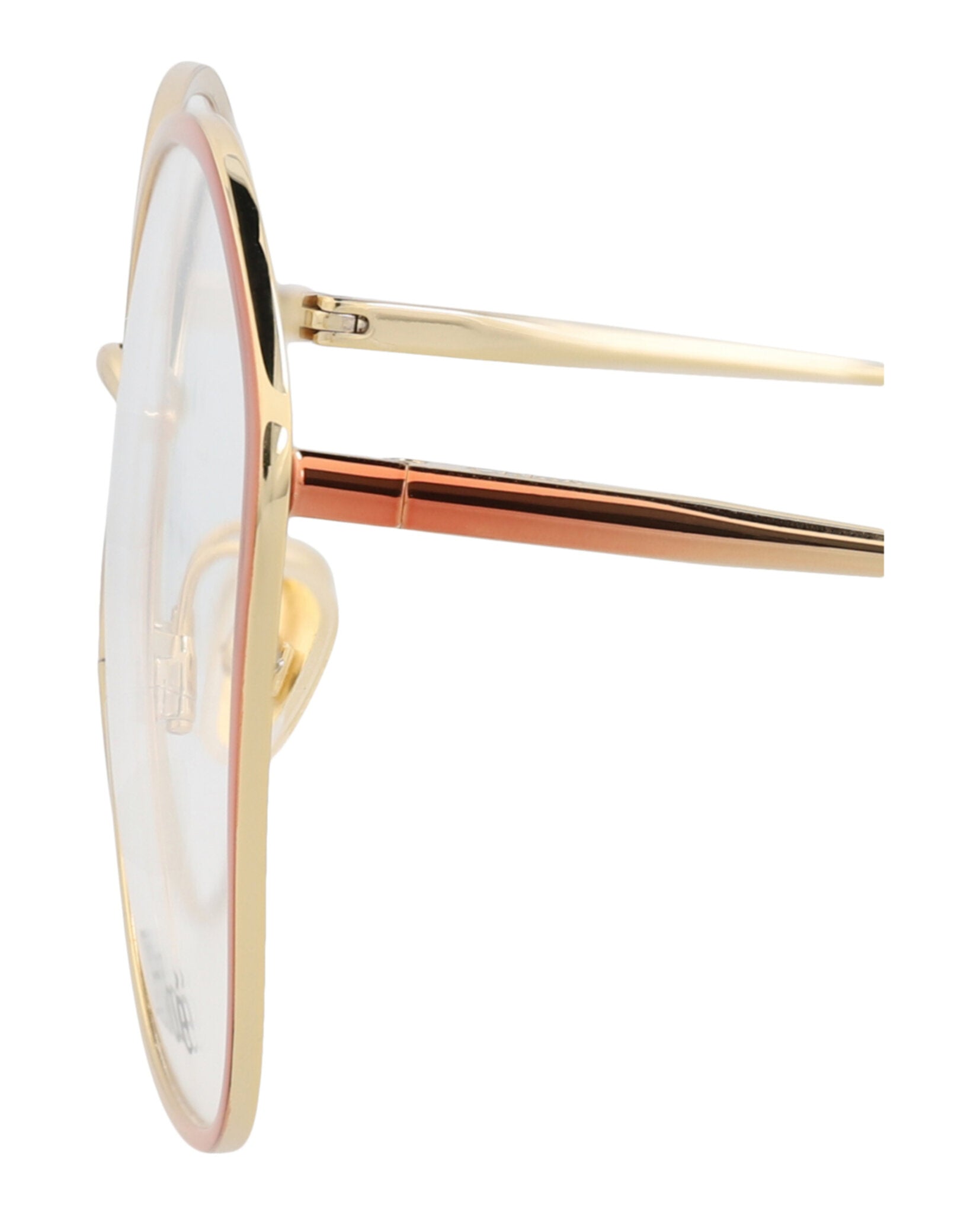 Chloé Womens Square/Rectangle Nude Nude Transparent Fashion Designer Eyewear
