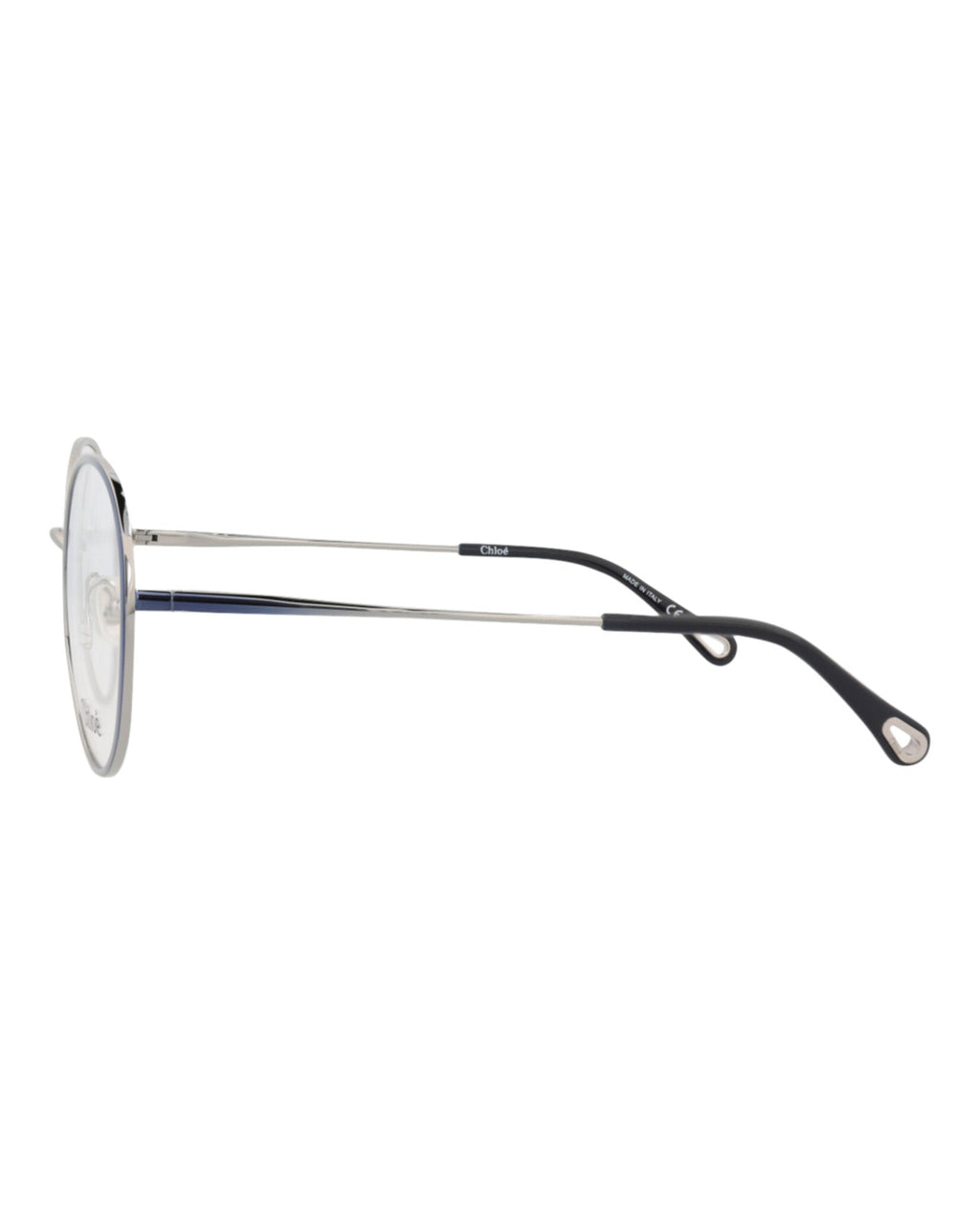 Chloé Womens Round/Oval Blue Blue Transparent Fashion Designer Eyewear