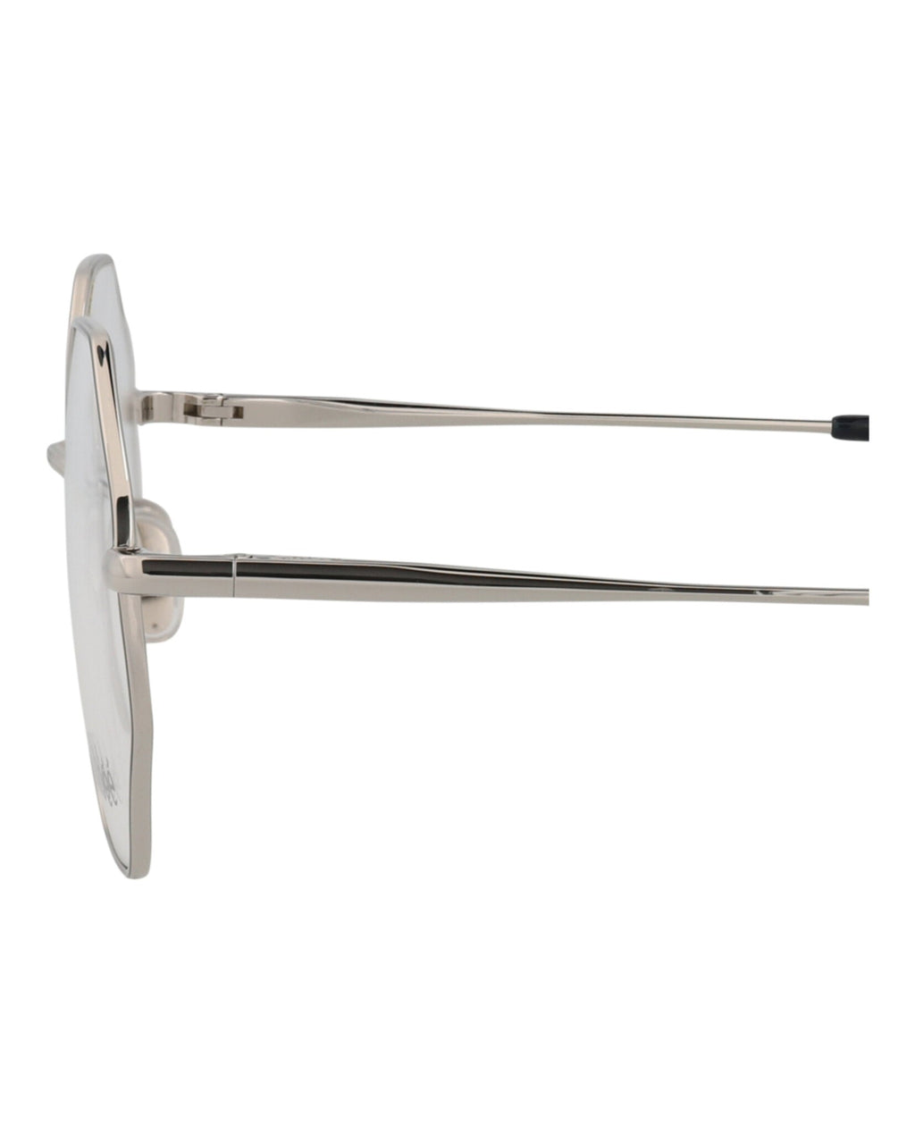 Chloé Womens Square/Rectangle Silver Silver Transparent Fashion Designer Eyewear