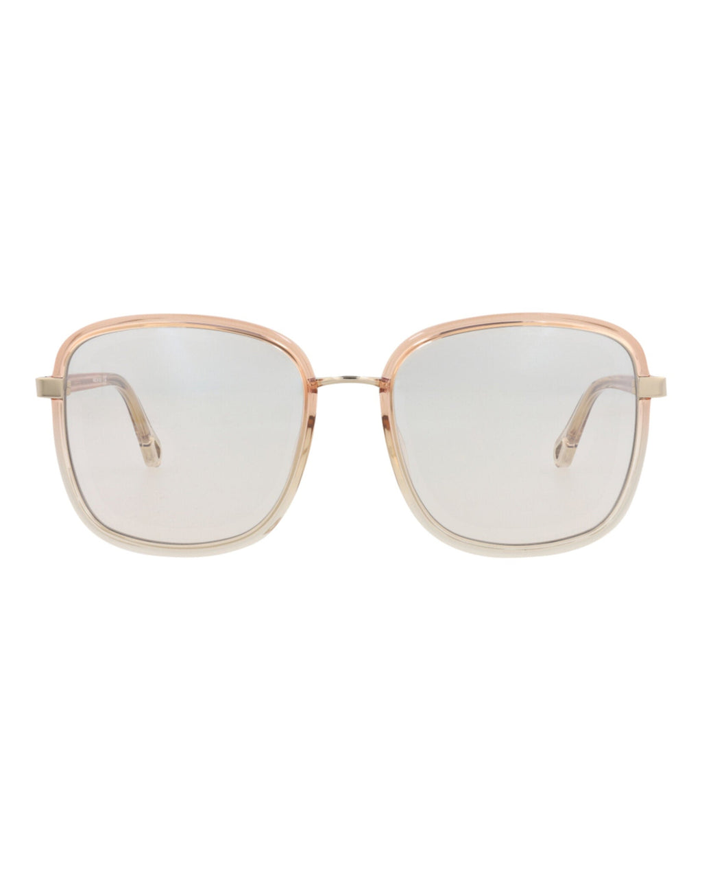 Chloé Womens Square/Rectangle Orange Orange Transparent Fashion Designer Eyewear