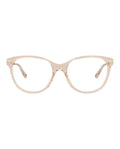 Chloé Womens Cat Eye Pink Gold Transparent Fashion Designer Eyewear