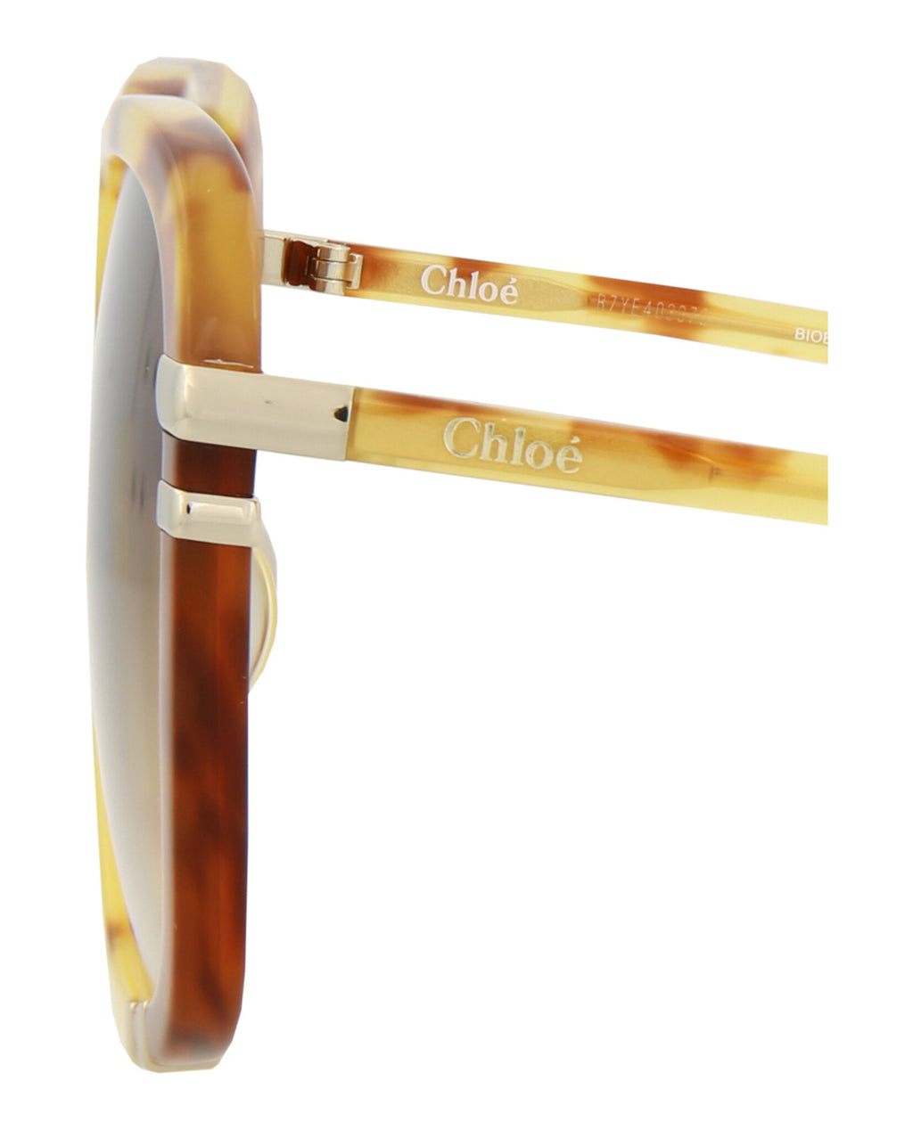 Chloé Womens Square/Rectangle Havana Havana Brown Fashion Designer Eyewear