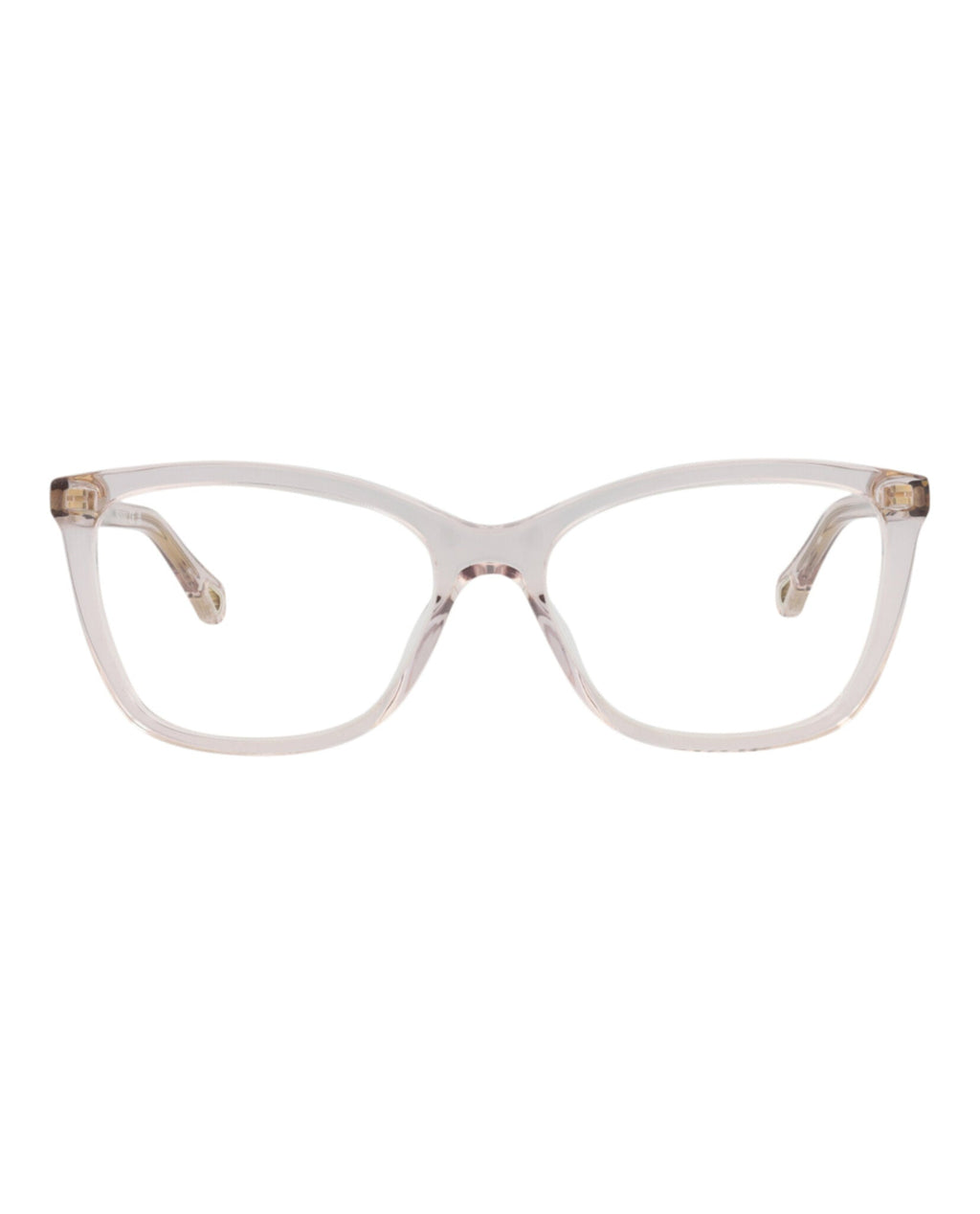 Chloé Womens Cat Eye Pink Pink Transparent Fashion Designer Eyewear
