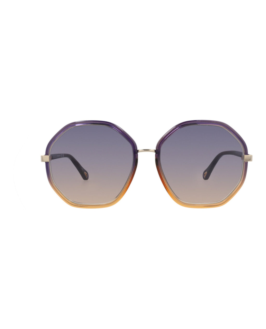 Chloé Womens Round/Oval Blue Blue Blue Fashion Designer Eyewear