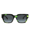 Chloé Womens Square/Rectangle Green Green Grey Fashion Designer Eyewear