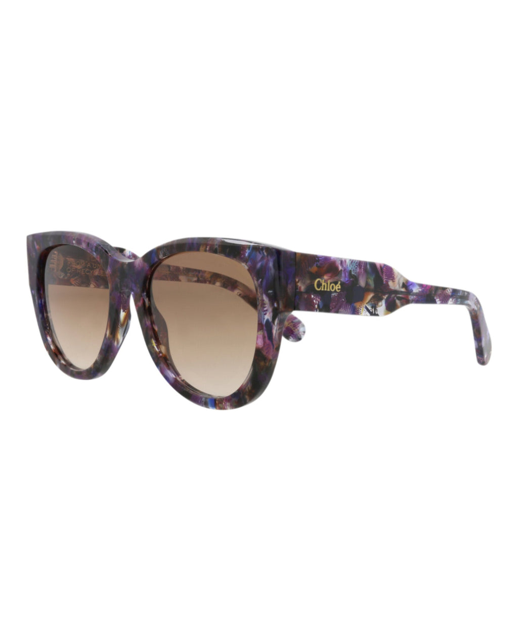 Chloé Womens Cat Eye Havana Havana Brown Fashion Designer Eyewear