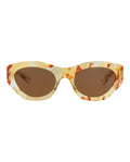 Chloé Womens Cat Eye BRONZE BRONZE BROWN Fashion Designer Eyewear