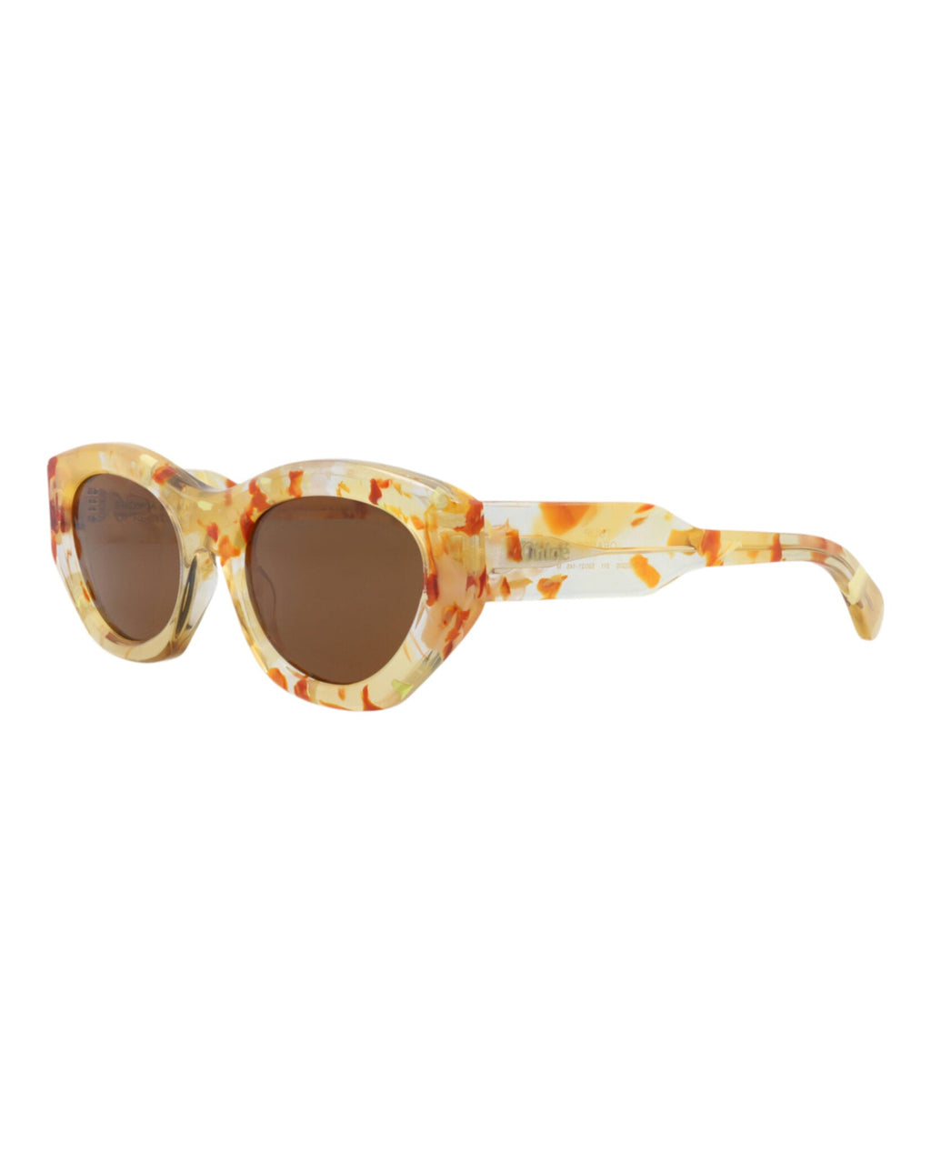 Chloé Womens Cat Eye BRONZE BRONZE BROWN Fashion Designer Eyewear
