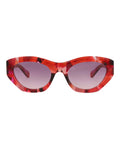 Chloé Womens Cat Eye Red Red Violet Fashion Designer Eyewear
