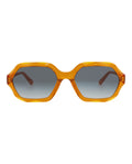 Chloé Womens Square/Rectangle Orange Orange Grey Fashion Designer Eyewear