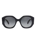 Chloé Womens Round/Oval Blue Blue Grey Fashion Designer Eyewear
