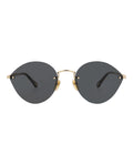 Chloé Womens Cat Eye Gold Gold Grey Fashion Designer Eyewear