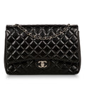 Chanel Classic Flap Bag - Black Maxi