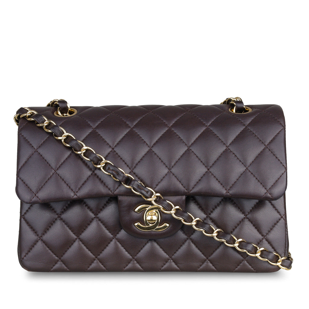 Chanel Small Classic Flap Bag - Brown