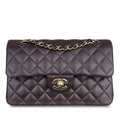 Chanel Small Classic Flap Bag - Brown