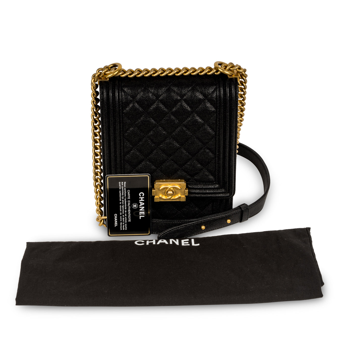 Chanel North/South Boy Bag