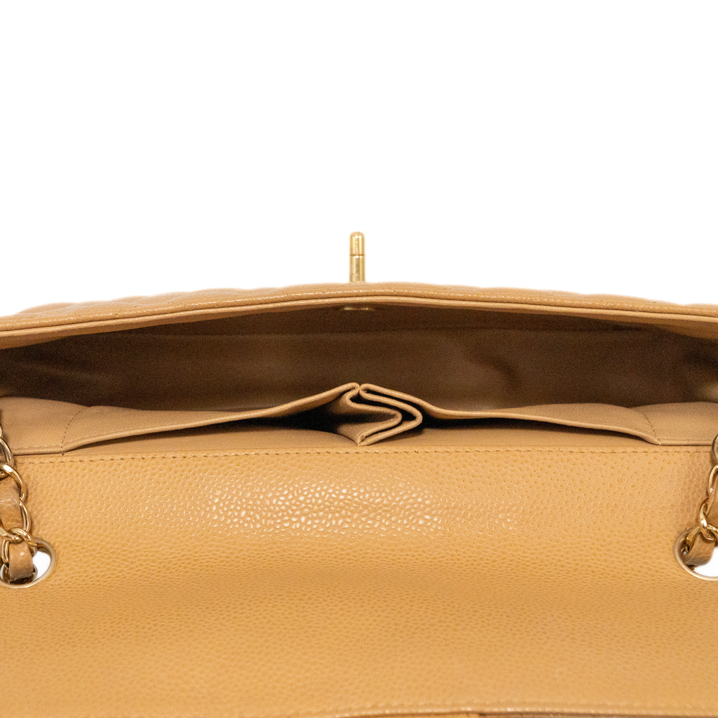 Chanel East West Flap Bag
